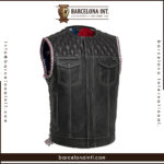 Motorbike Leather Vests