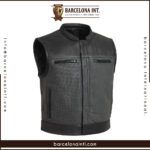 Motorbike Leather Vests