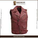 Motorbike Leather Vests